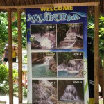 samboanの滝、aguinid falls